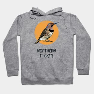 Northern Flicker Bird Hoodie